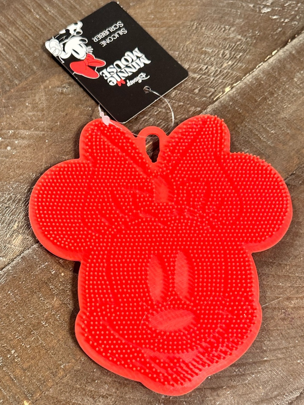 Minnie Mouse Silicone Scrubber